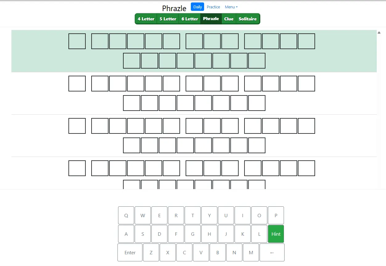 Phrazle Today Answers