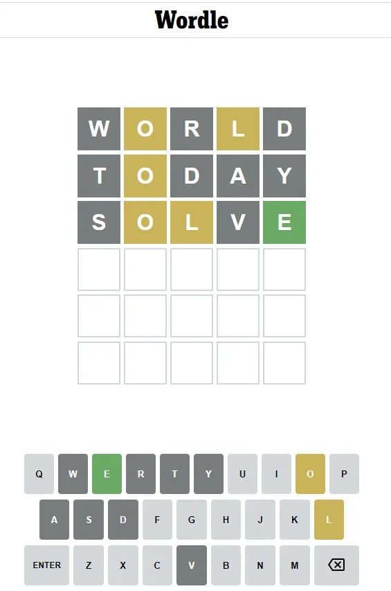 Wordle Answers